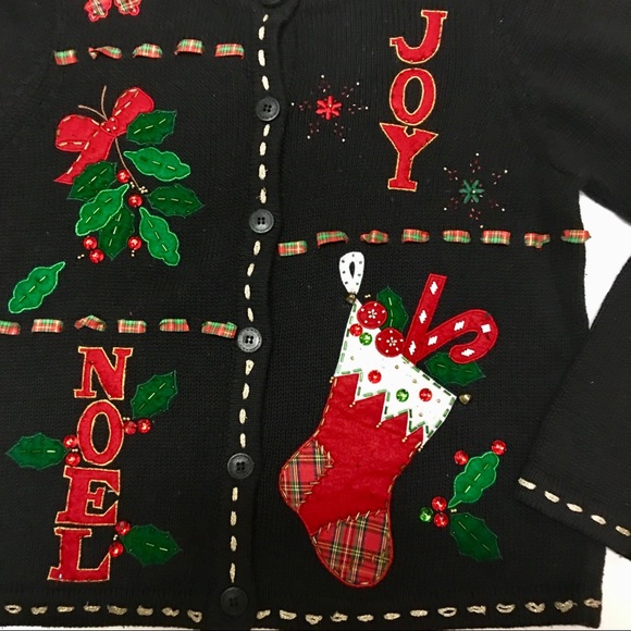 Ugly Christmas Sweater Vintage Size M - Picture 2 of 5